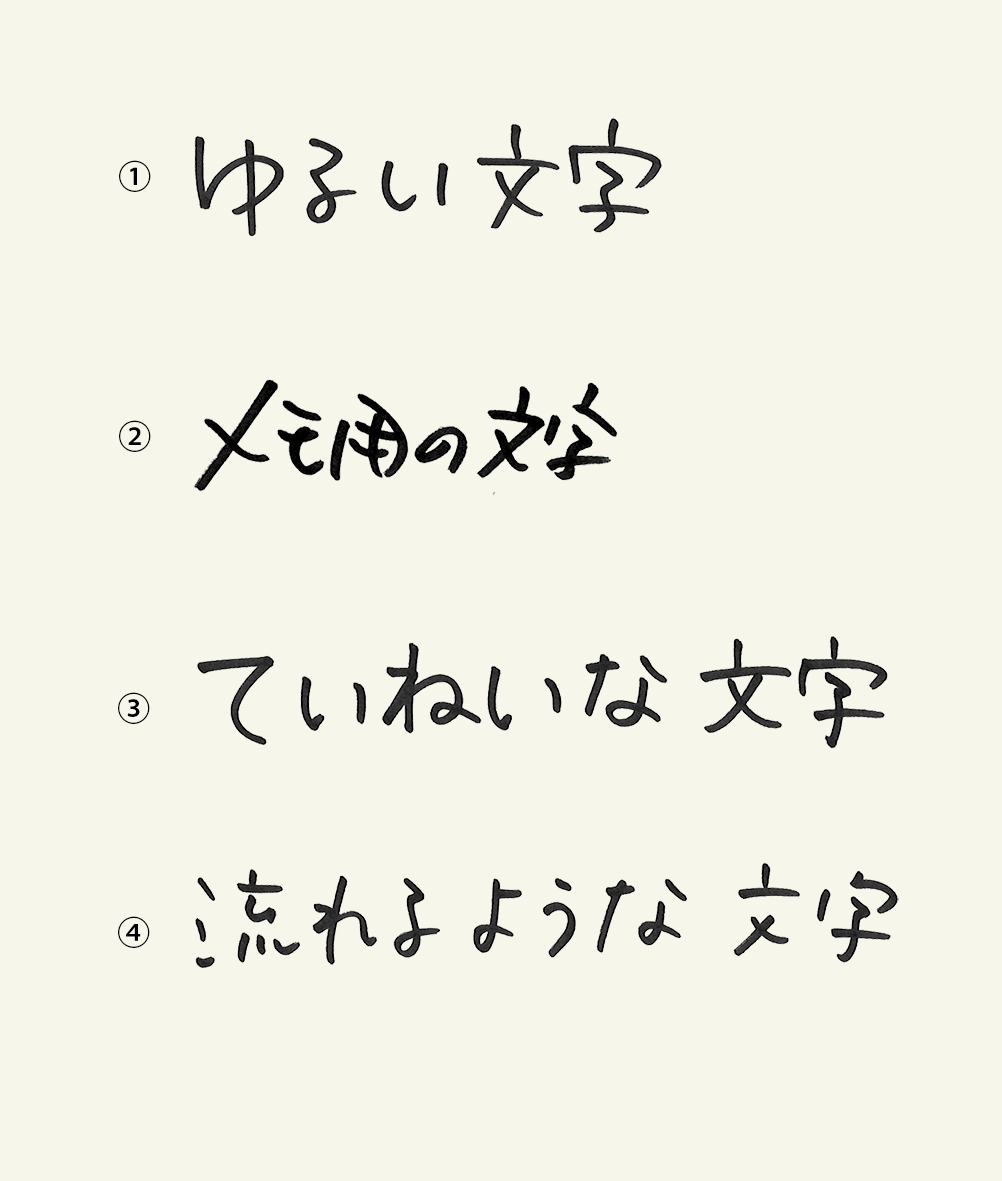 おしゃな手書き文字に憧れて 株式会社ケー イー アイ